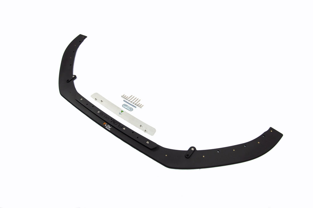 MK3 Focus RS Front Lip Splitter (3 Piece) & Bumper Reinforcement Bracket-Flow Designs
