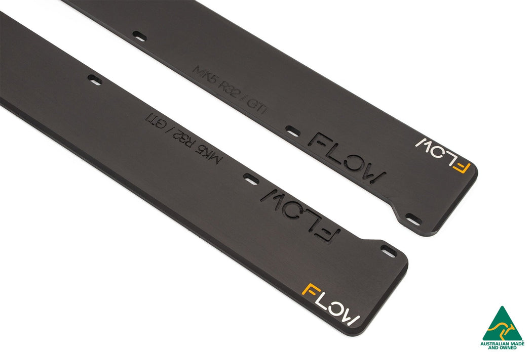 MK5 Golf R32 Side Skirt Splitters (Pair)-Flow Designs