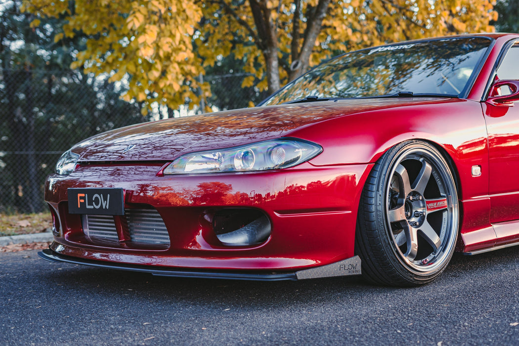 S15 / 200SX Full Lip Splitter Set (Aero or Standard)-Flow Designs