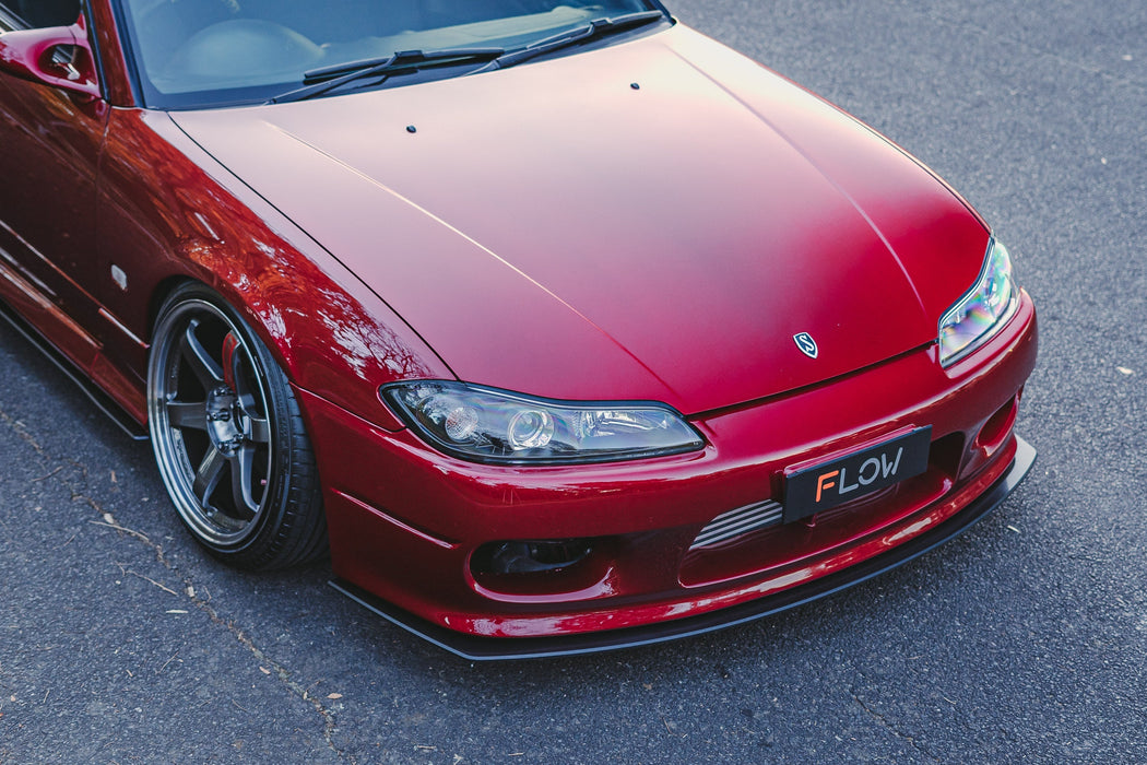 S15 / 200SX Full Lip Splitter Set (Aero or Standard)-Flow Designs
