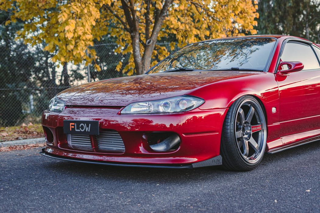S15 / 200SX Full Lip Splitter Set (Aero or Standard)-Flow Designs