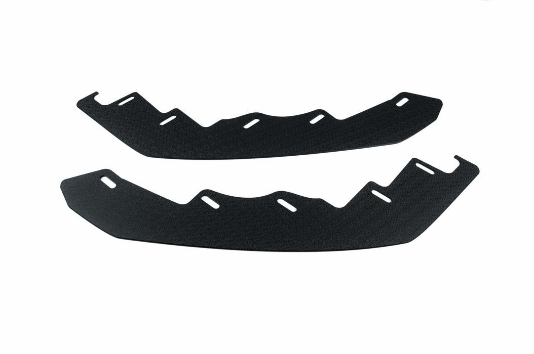 MK6 Golf R Front Lip Splitter Extensions (Pair)-Flow Designs