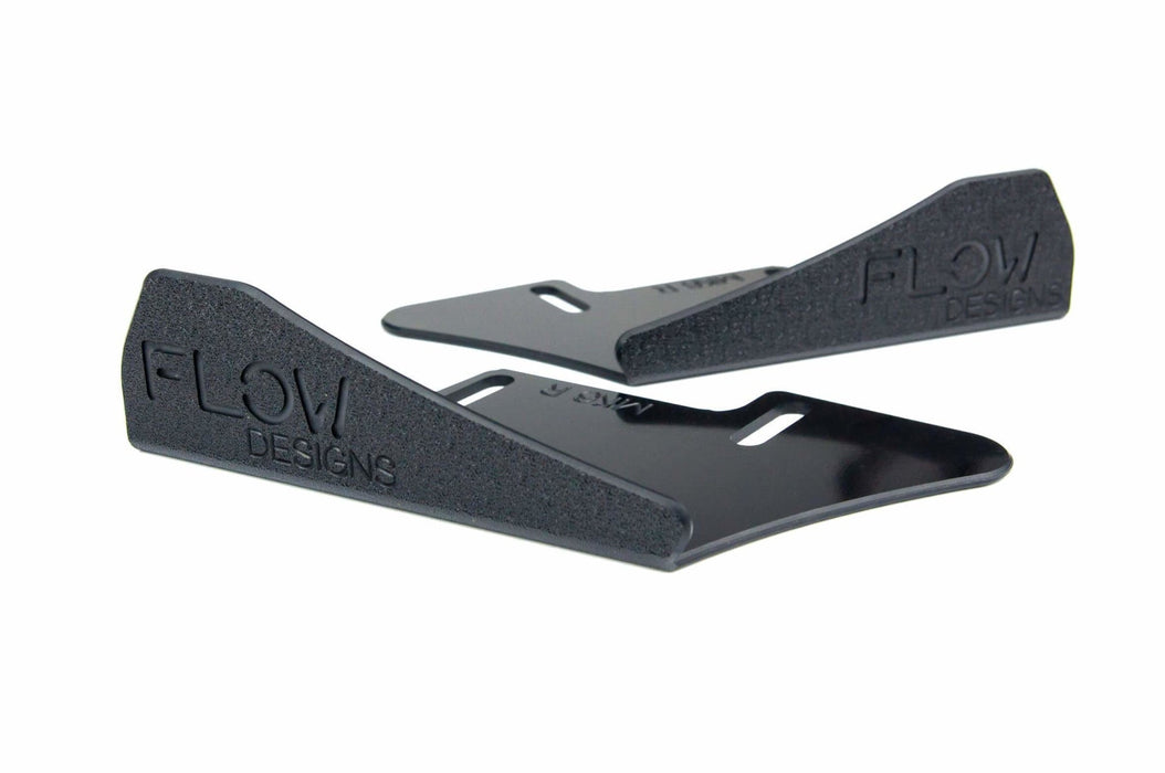MK6 Golf R Front Lip Splitter Winglets (Pair)-Flow Designs