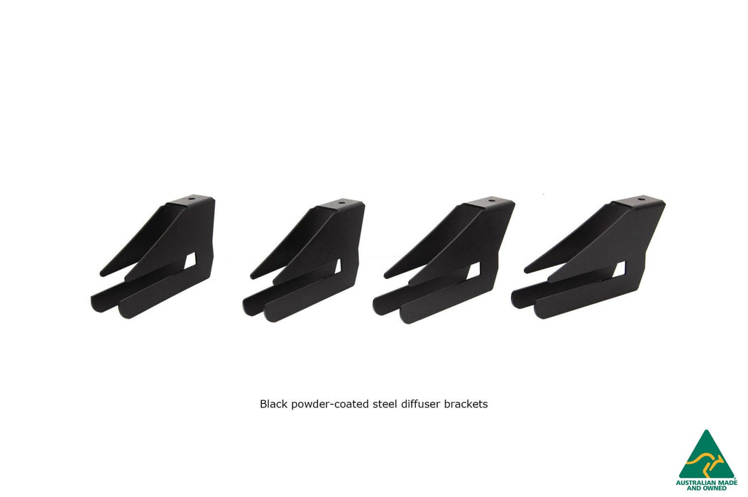 S3 8V Pre-Facelift Sportback Flow-Lock Rear Diffuser-Flow Designs