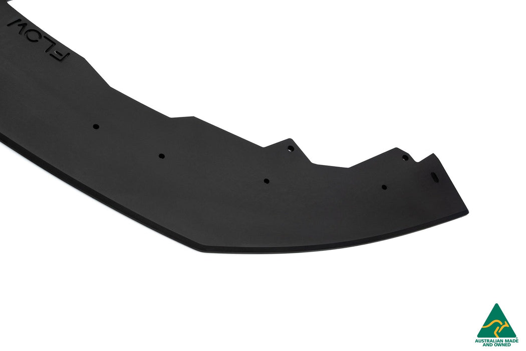 Lancer Evolution IX Front Lip Splitter With Support Rods-Flow Designs