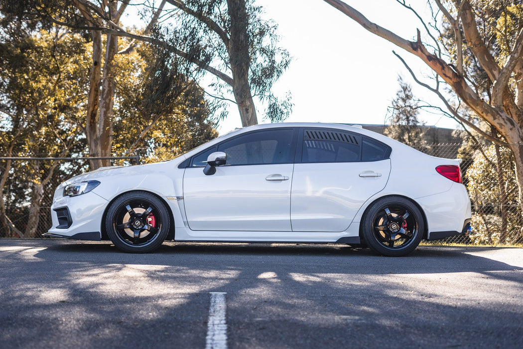 VA WRX & STI Side Skirt Splitter Winglets (Pair)-Flow Designs