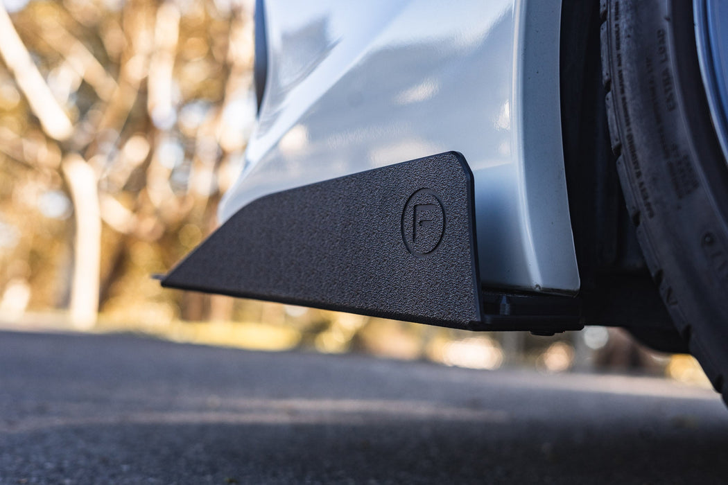 VA WRX & STI Front Splitter Winglets (Pair)-Flow Designs