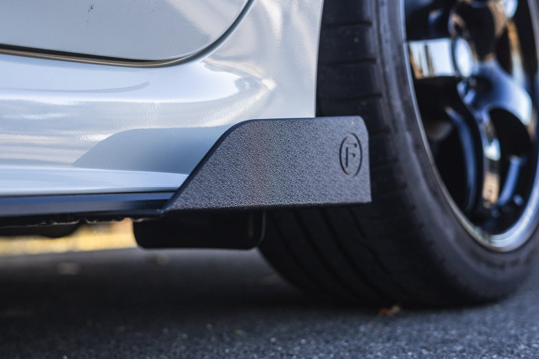 VA WRX & STI Side Skirt Splitters (Pair)-Flow Designs