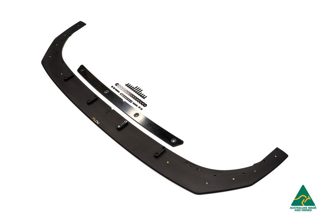 CN7 Elantra N Sedan 2021 Front Lip Splitter & Mounting Brace-Flow Designs