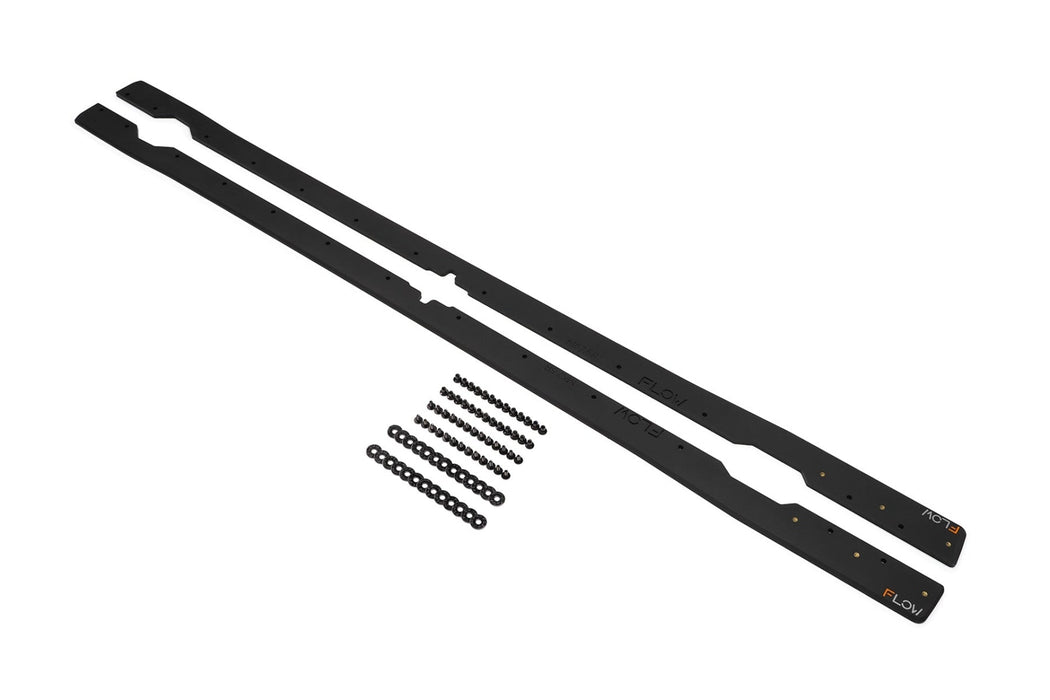 MK7.5 Golf R Wagon Side Skirt Splitters (Pair)-Flow Designs