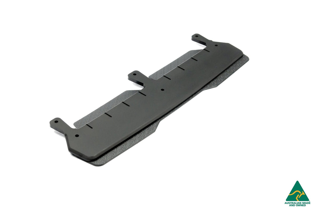 MK3 Focus RS Rear Under Spoiler & Adjustable Fairing (2 Piece)-Flow Designs