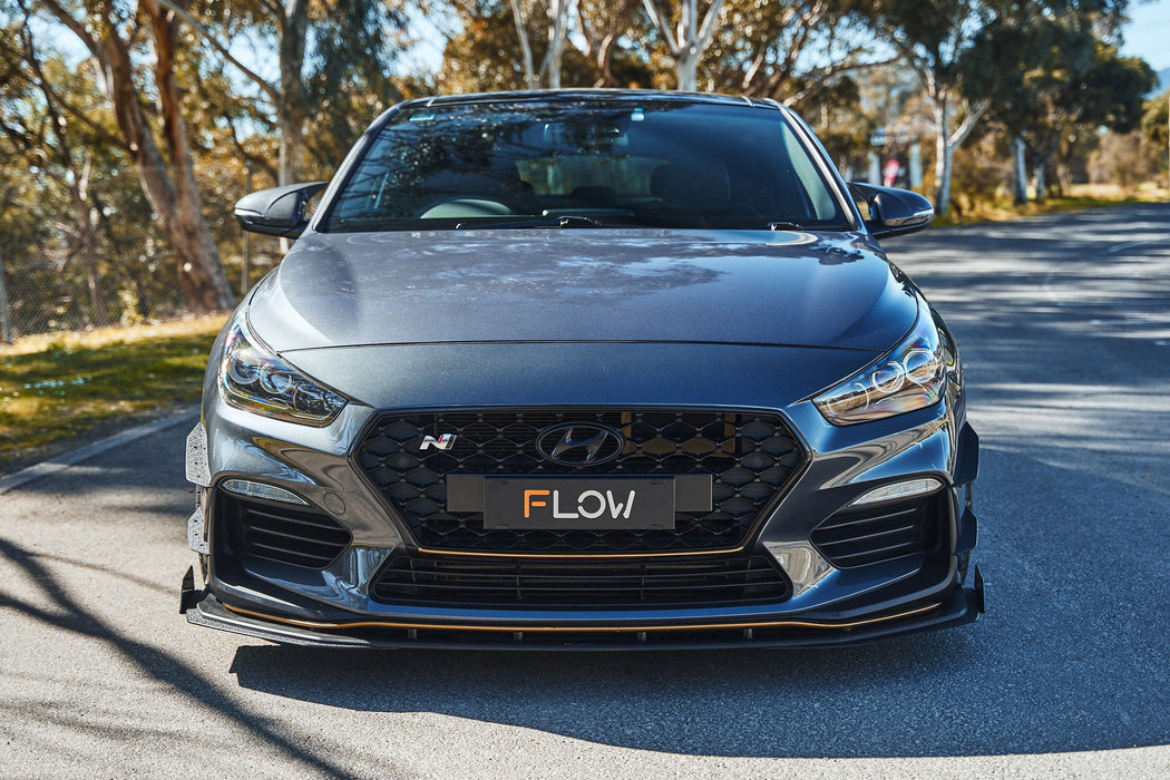 i30 N PD (PFL) Front Bumper Canards-Flow Designs