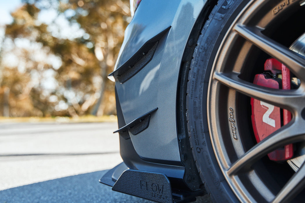 i30 N PD (PFL) Front Bumper Canards-Flow Designs