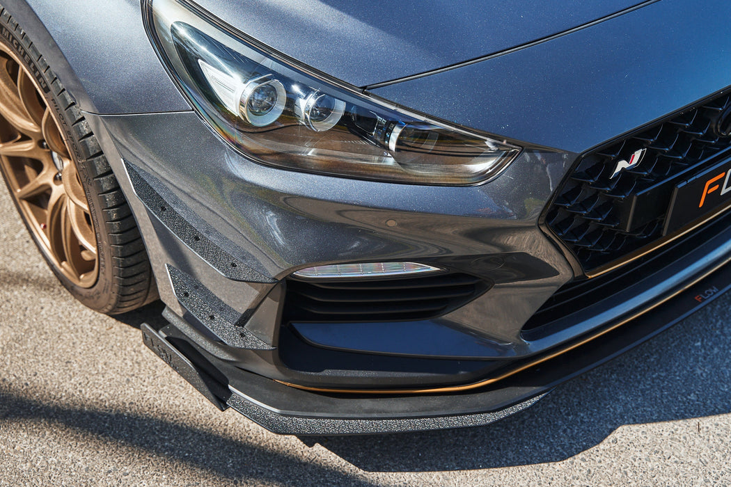 i30 N PD (PFL) Front Bumper Canards-Flow Designs