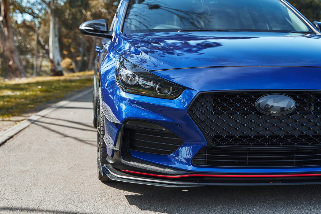 i30 N Line Front Bumper Canards-Flow Designs