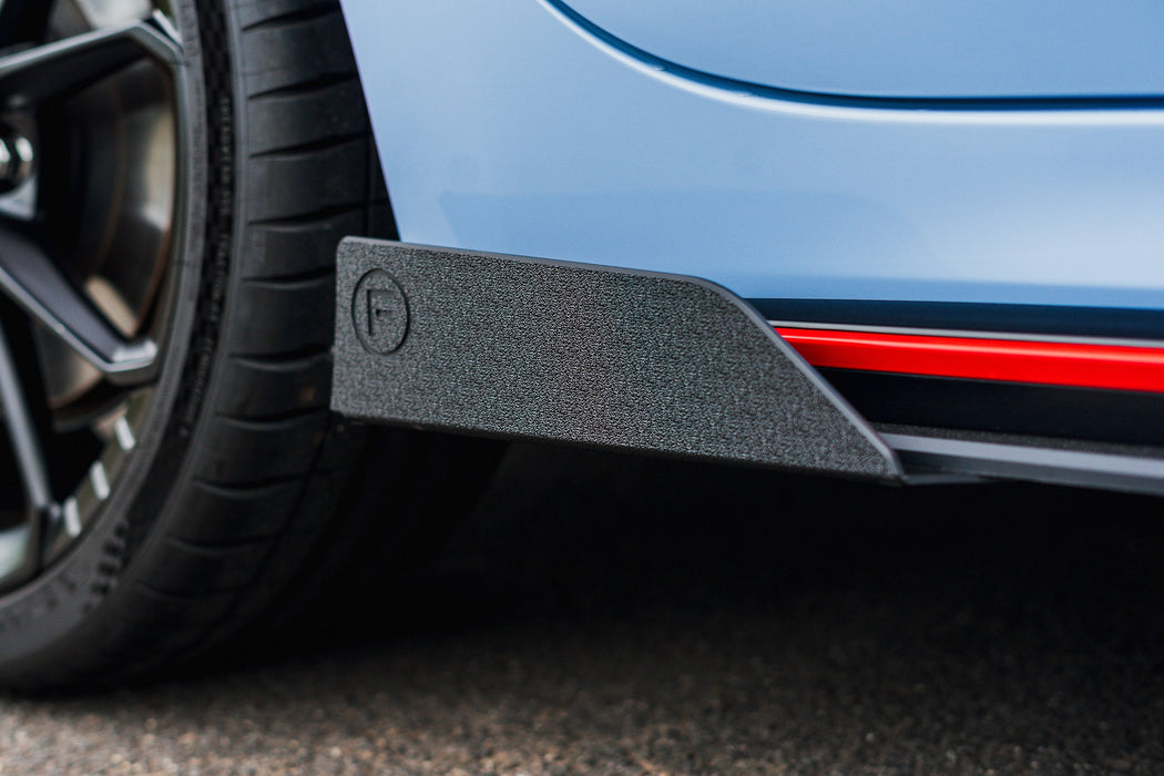 CN7 V2 i30N Sedan FL 2024 Side Skirt Splitter Winglets (Pair)-Flow Designs