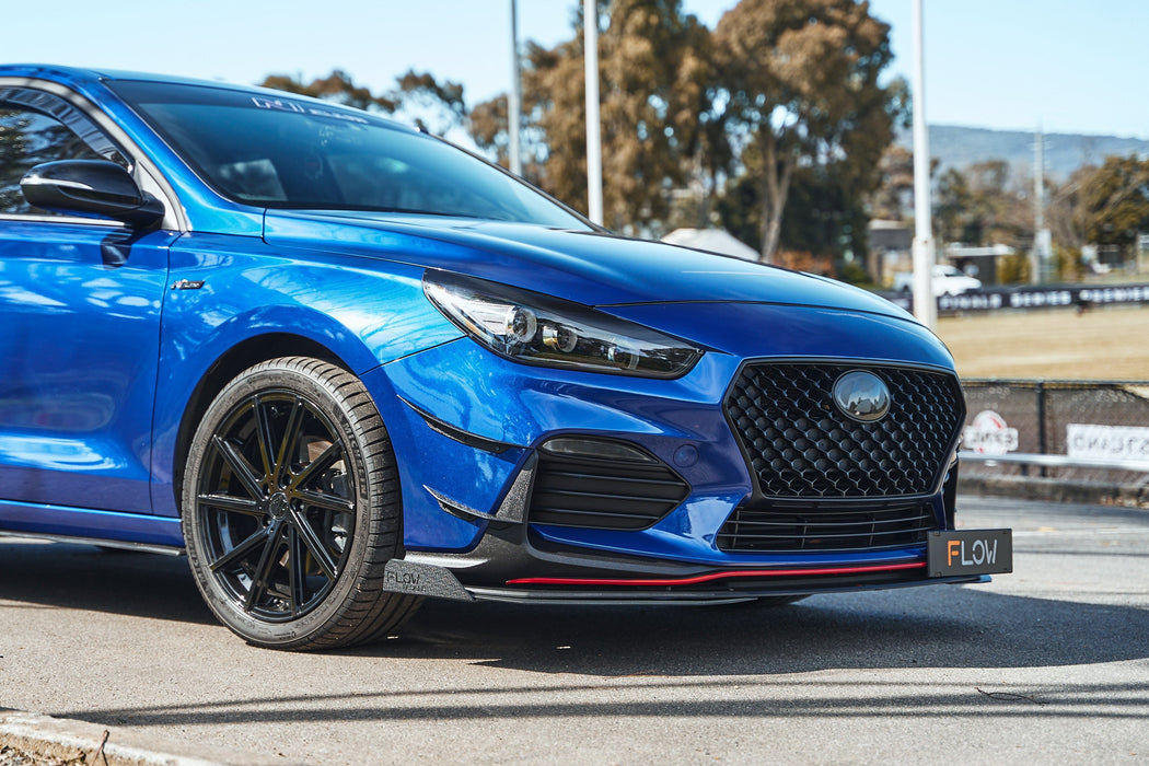 i30 N Line Front Bumper Canards-Flow Designs