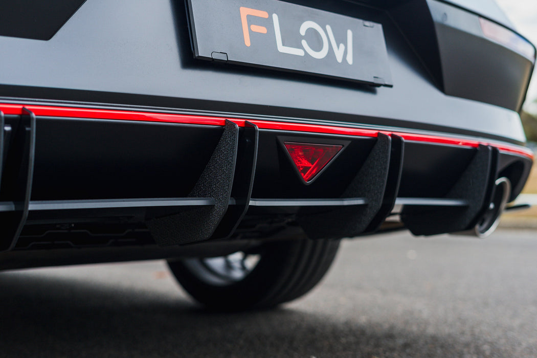 CN7 V2 Elantra N Sedan Facelift V2 - 2024 Flow-Lock Rear Diffuser-Flow Designs