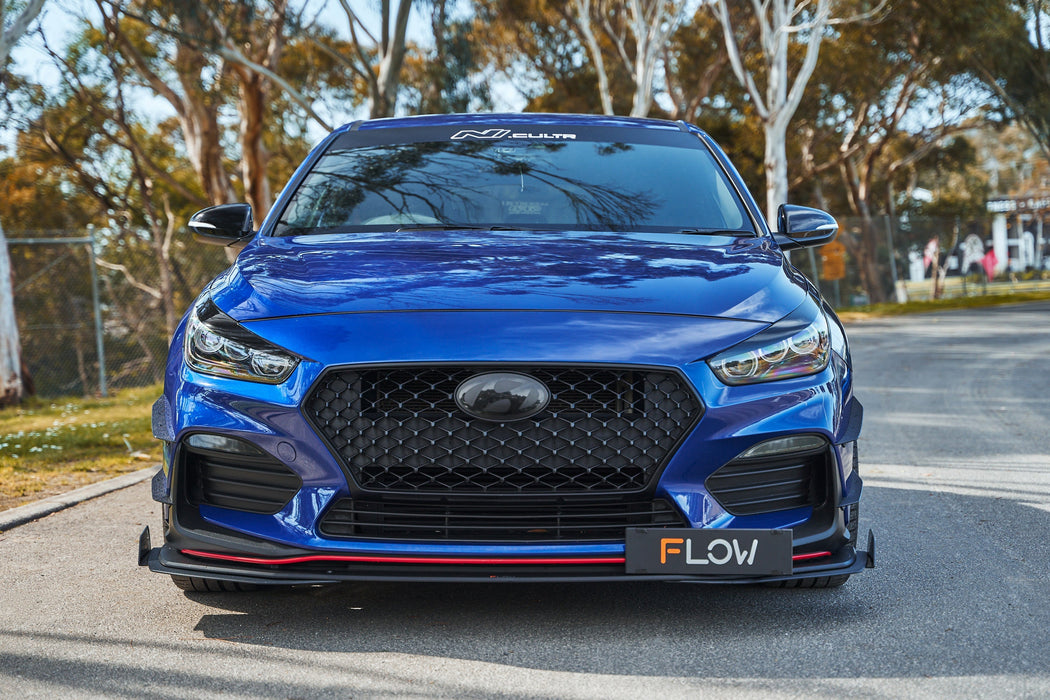 i30 N Line Front Bumper Canards-Flow Designs