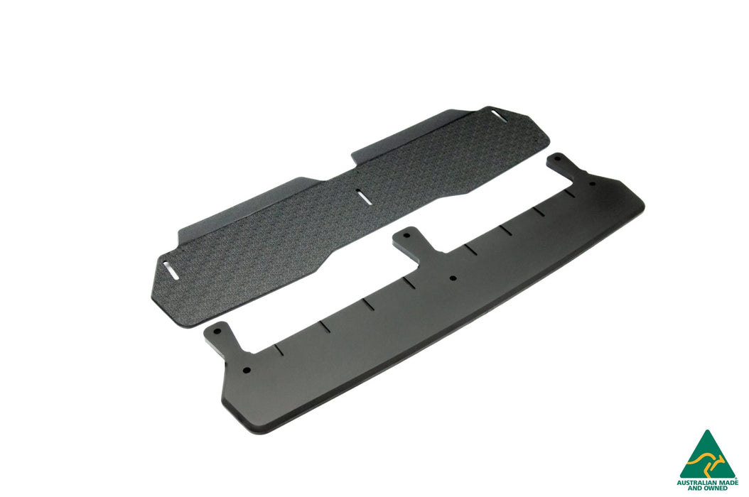 MK3 Focus RS Rear Under Spoiler & Adjustable Fairing (2 Piece)-Flow Designs