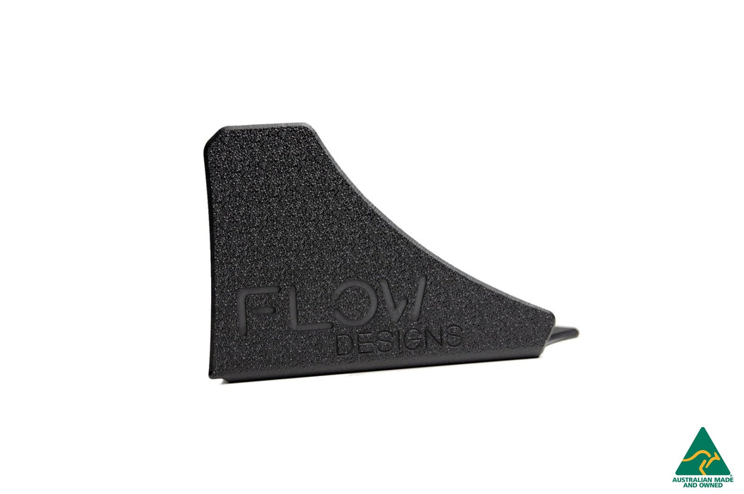 FN2 Civic Type R Front Lip Splitter Winglets (Pair)-Flow Designs