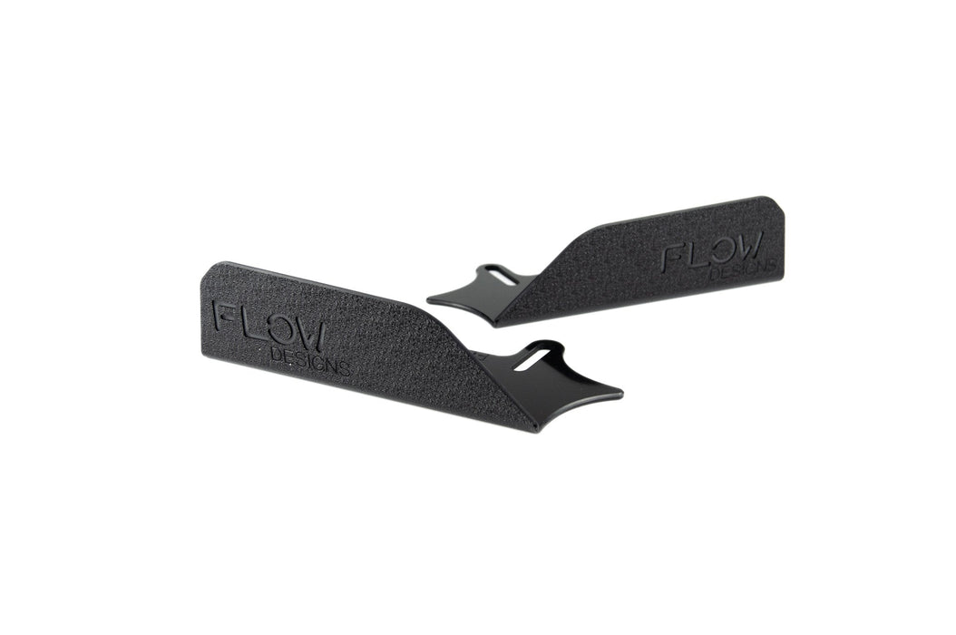i30N Hatch PDE V6 FL2 2025 Front Lip Splitter Winglets (Pair)-Flow Designs
