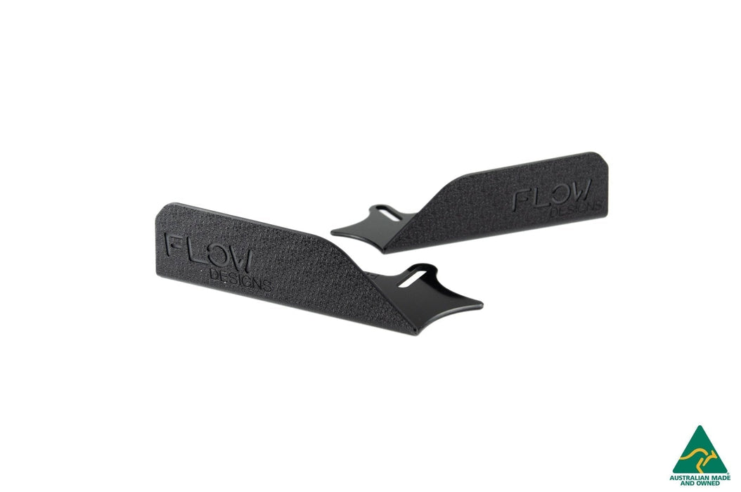 i30N Fastback PD FL 2022+ Front Lip Splitter Winglets (Pair)-Flow Designs