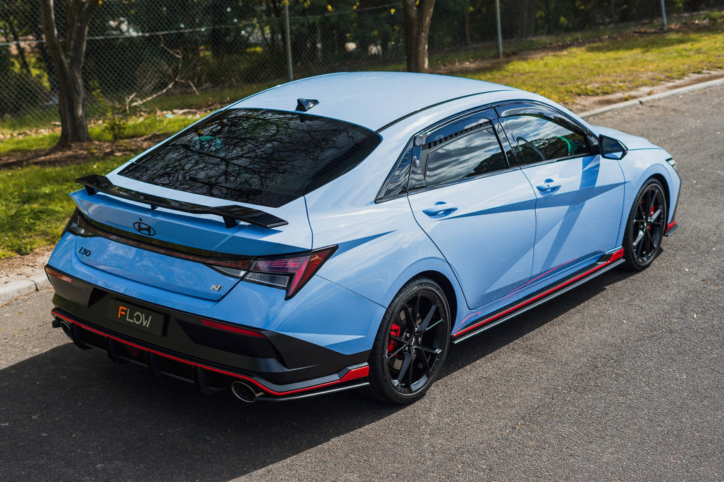 CN7 V2 i30N Sedan FL 2024 Rear Window Vents (Pair)-Flow Designs