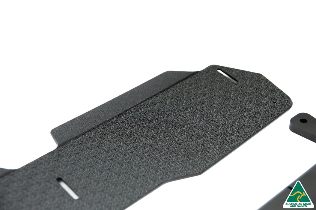 MK3 Focus RS Rear Under Spoiler & Adjustable Fairing (2 Piece)-Flow Designs