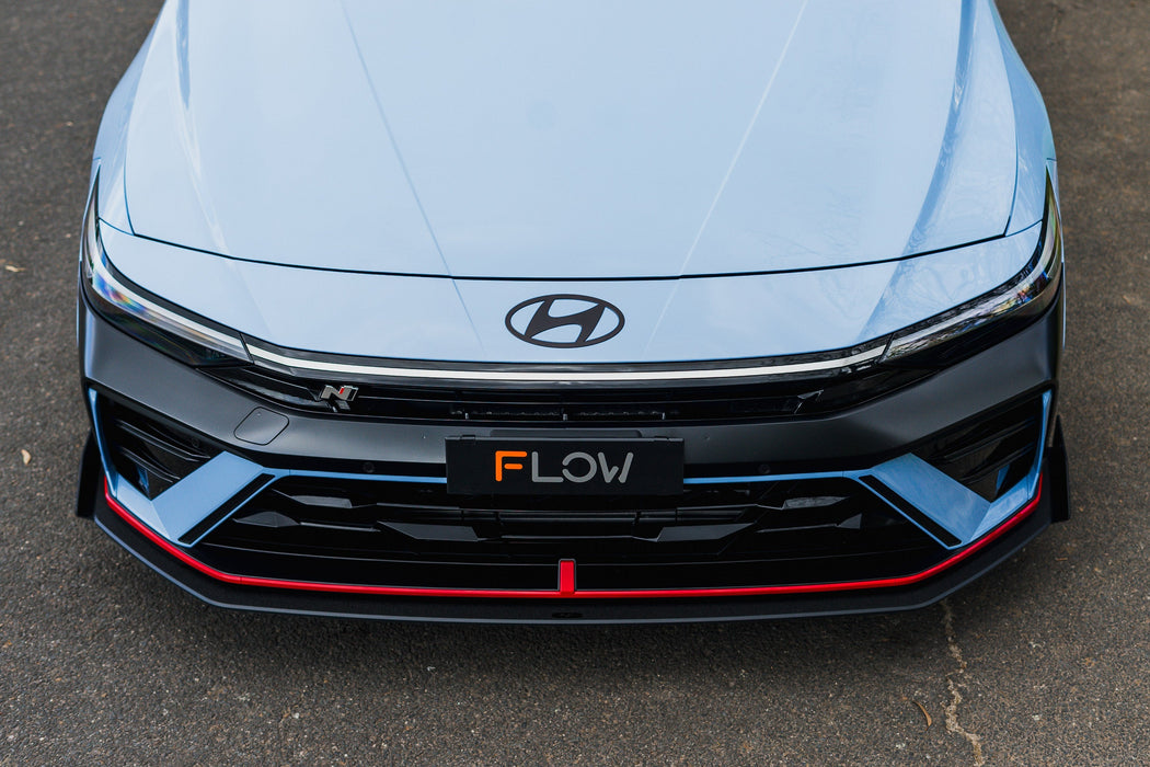 CN7 V2 i30N Sedan FL 2024 Front Lip Splitter Winglets (Pair)-Flow Designs