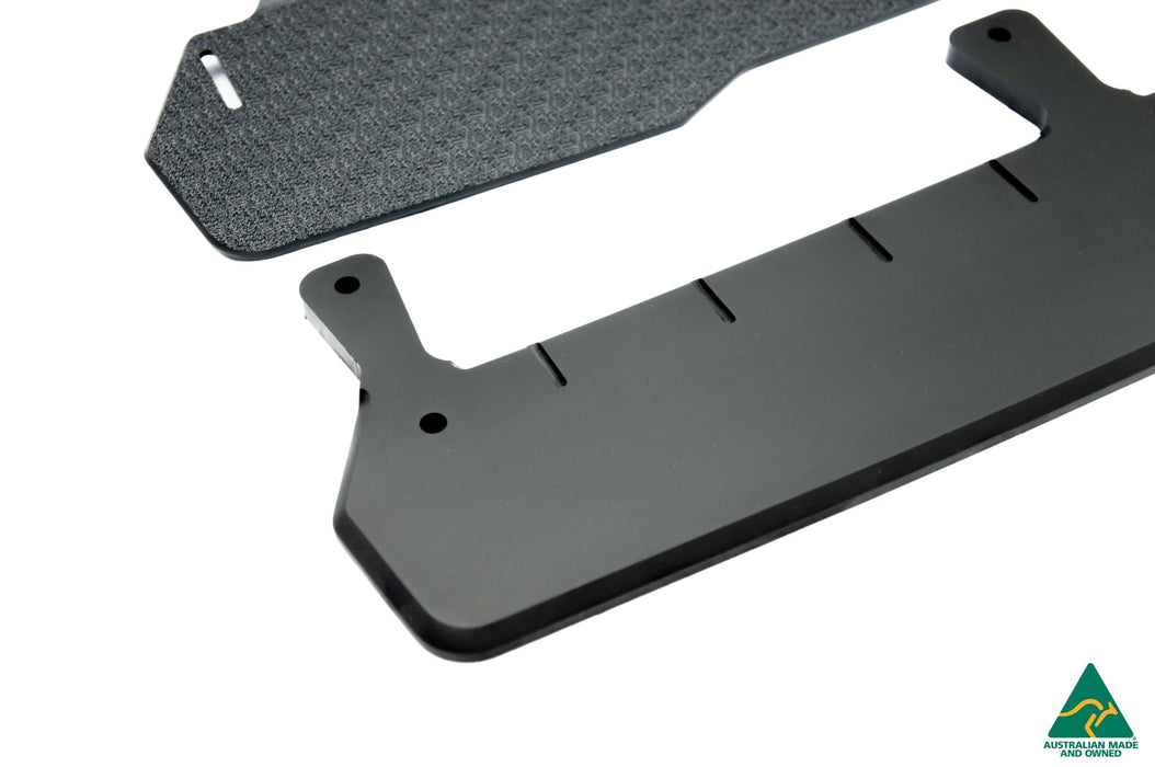 MK3 Focus RS Rear Under Spoiler & Adjustable Fairing (2 Piece)-Flow Designs