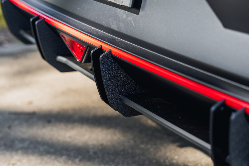 CN7 V2 i30N Sedan FL 2024 Flow-Lock Rear Diffuser-Flow Designs