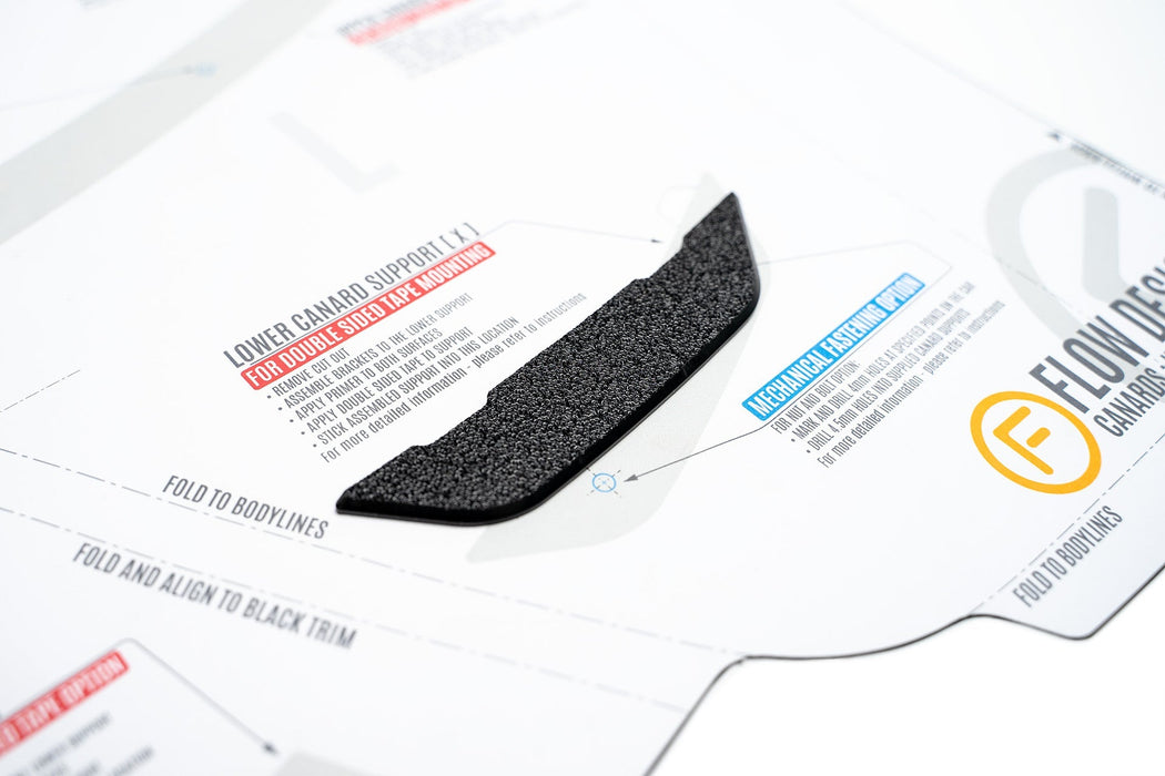 i30 N PD (FL) Front Bumper Canards-Flow Designs