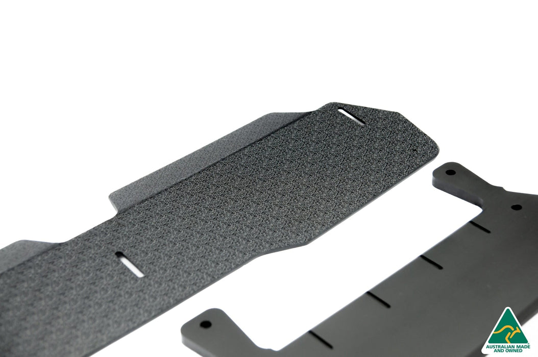 MK3 Focus RS Rear Under Spoiler & Adjustable Fairing (2 Piece)-Flow Designs