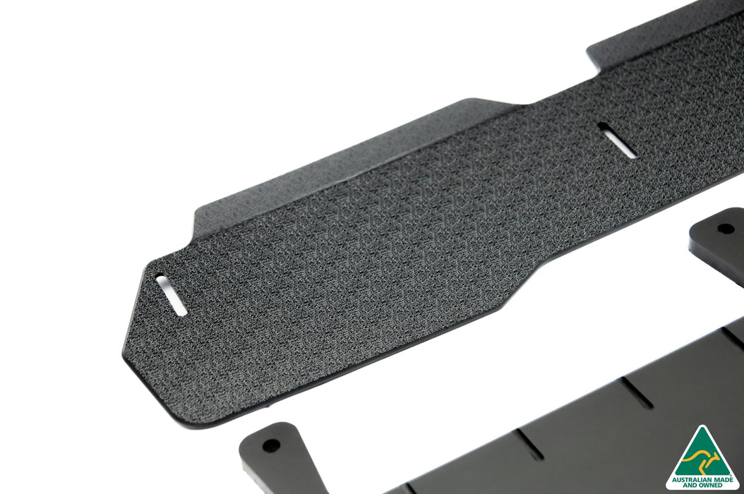 MK3 Focus RS Rear Under Spoiler & Adjustable Fairing (2 Piece)-Flow Designs
