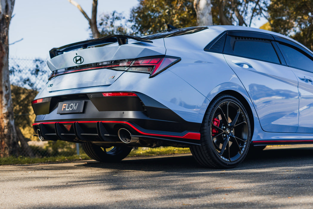 CN7 V2 Elantra N Sedan Facelift V2 - 2024 Rear Spats (Pair)-Flow Designs