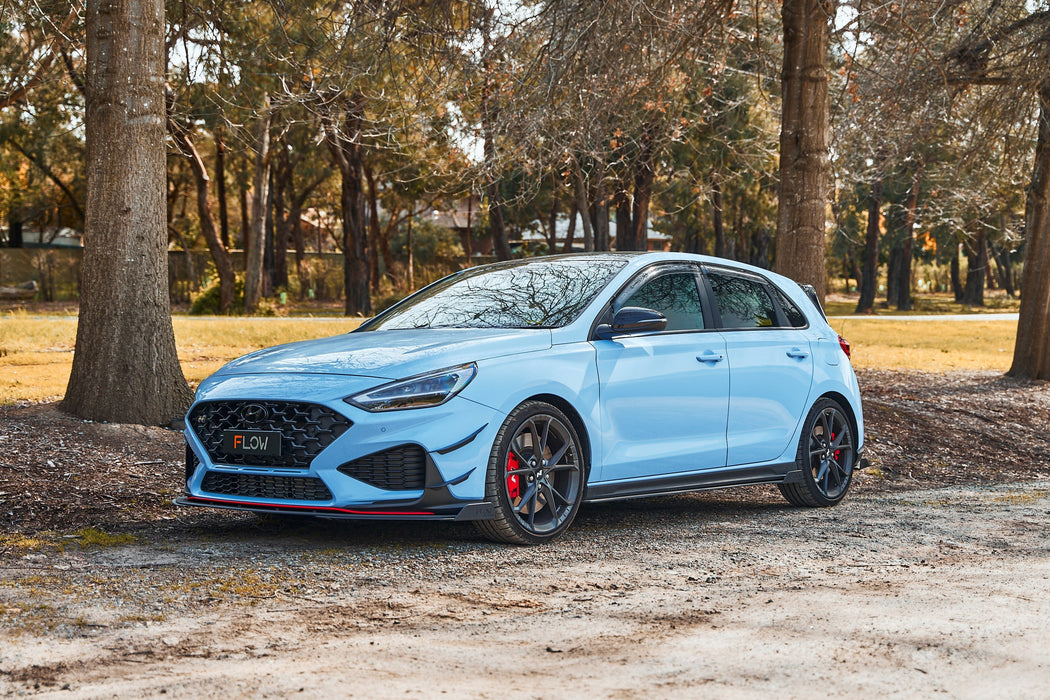 i30 N PD (FL) Front Bumper Canards-Flow Designs