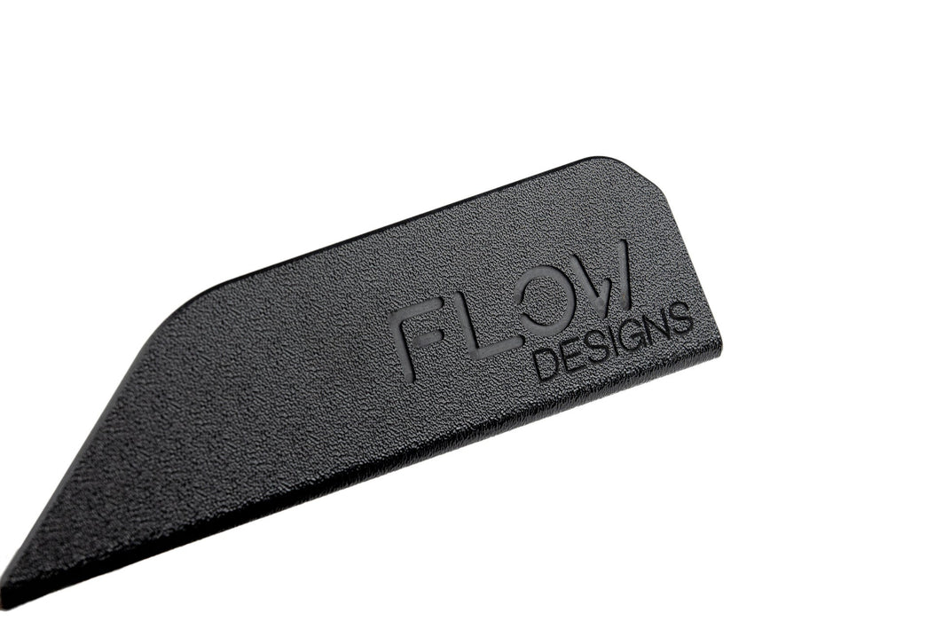 i30N Hatch PDE V6 FL2 2025 Front Lip Splitter Winglets (Pair)-Flow Designs