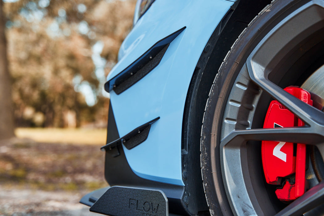i30 N PD (FL) Front Bumper Canards-Flow Designs