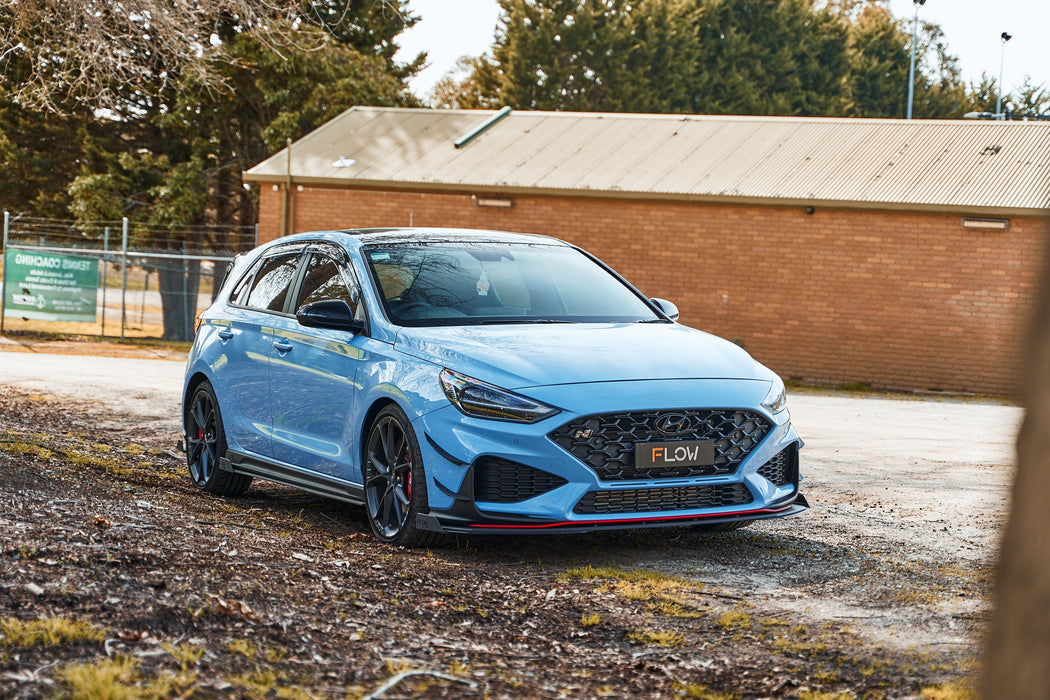 i30 N PD (FL) Front Bumper Canards-Flow Designs