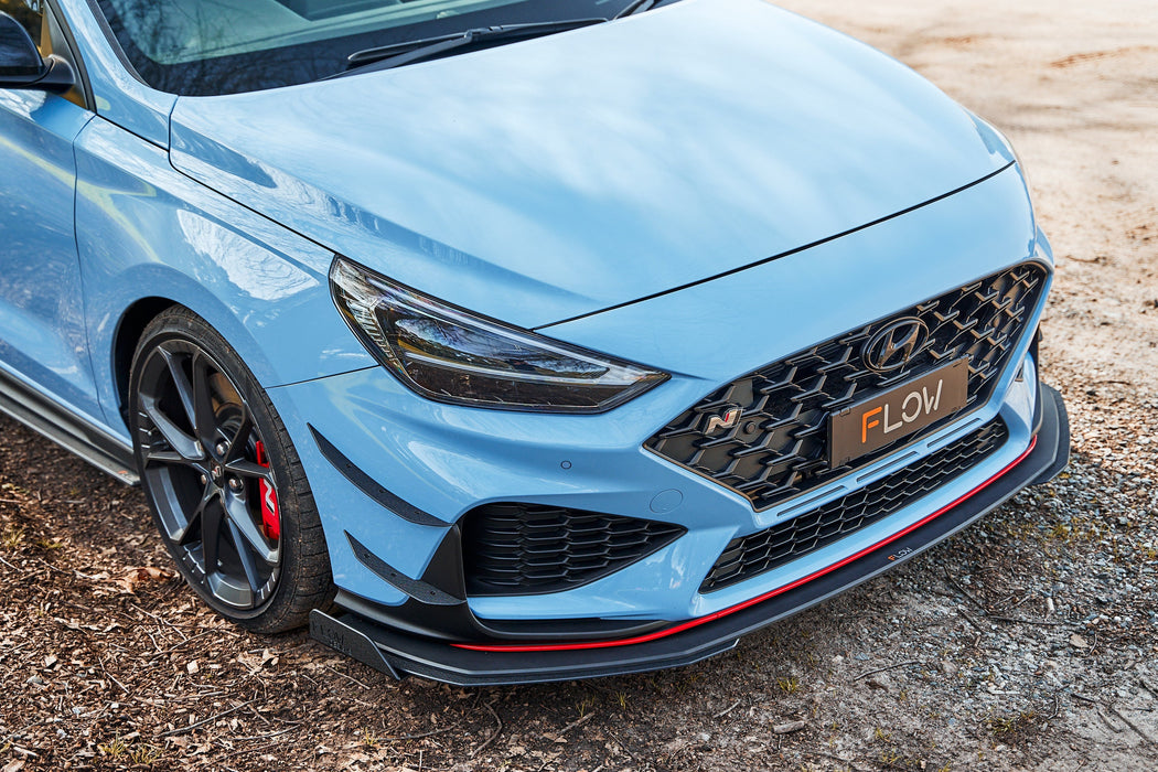 i30 N PD (FL) Front Bumper Canards-Flow Designs