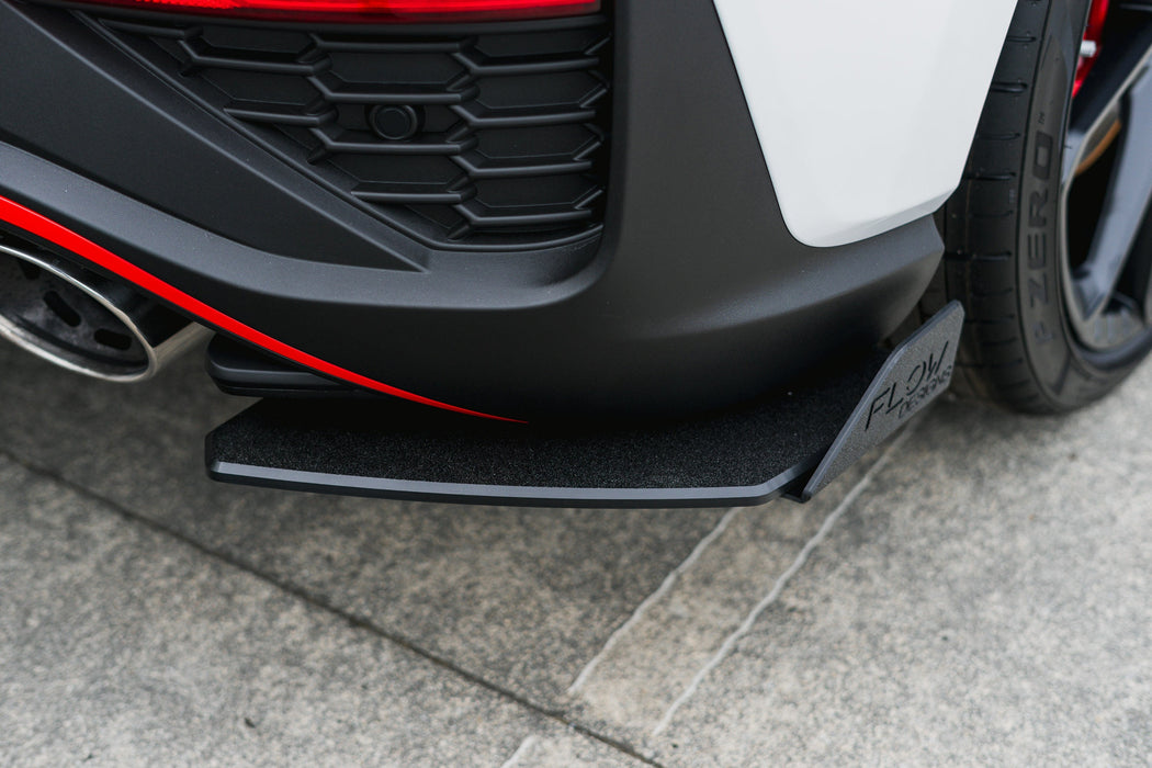 i30N Hatch PDE V6 FL2 2025 Rear Spat Winglets (Pair)-Flow Designs