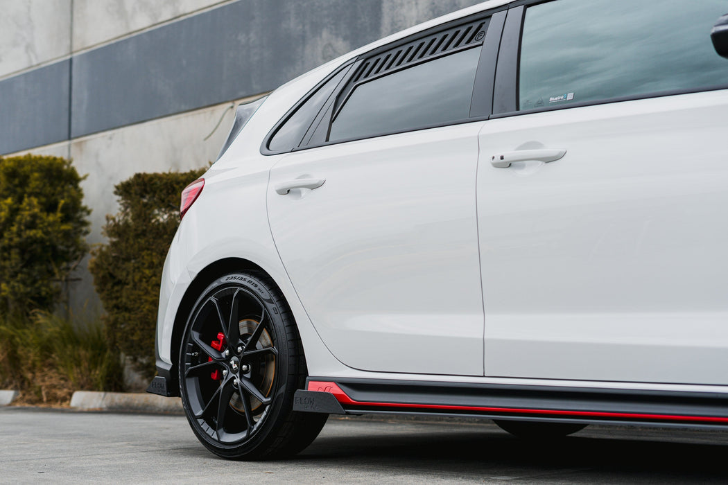 Hyundai i30N Hatch PDE V6 FL2 2025 Rear Window Vents (Pair)-Flow Designs
