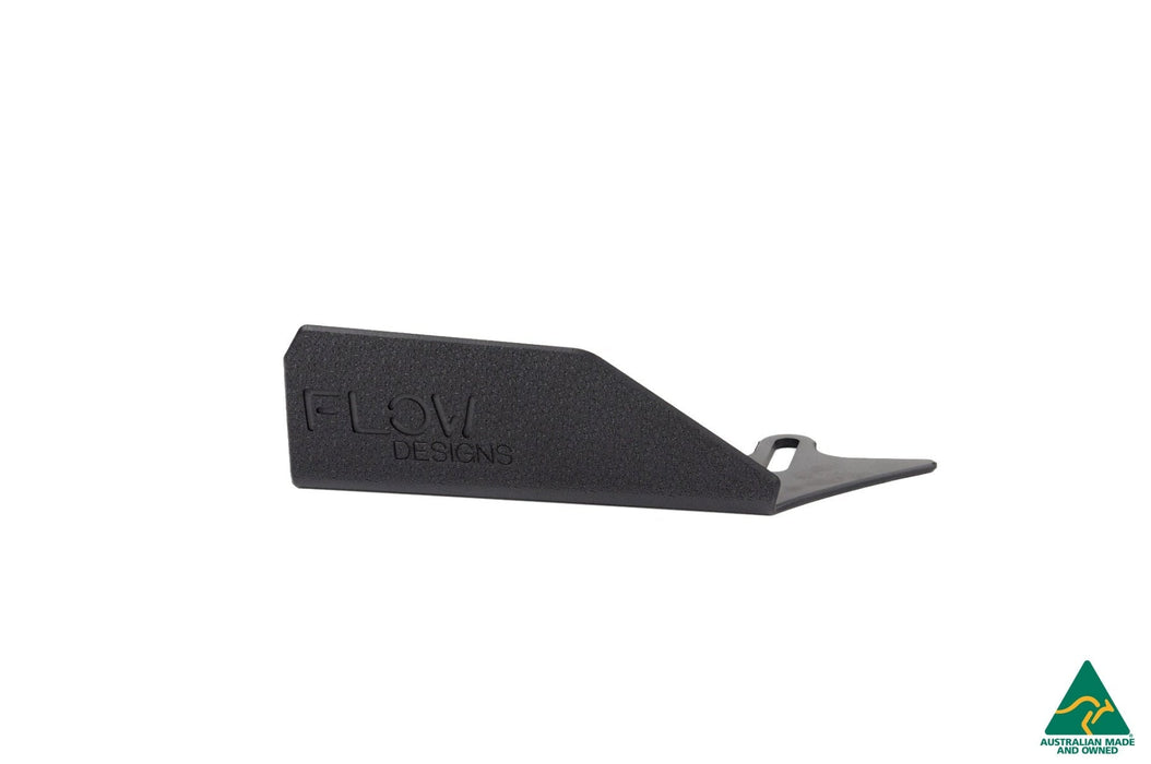 GT Mustang S550 FM Front Splitter Winglets (Pair)-Flow Designs