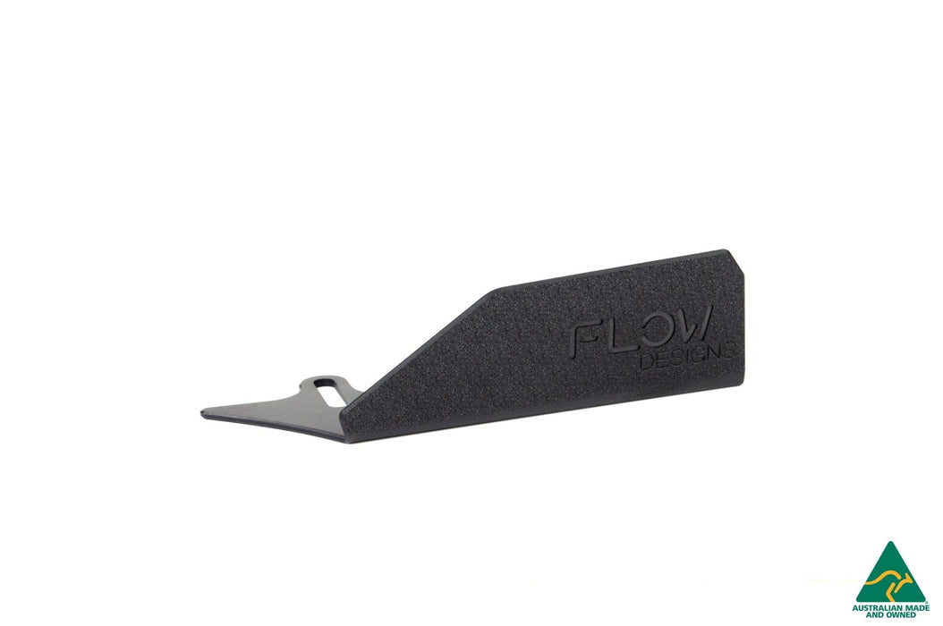 GT Mustang S550 FM Front Splitter Winglets (Pair)-Flow Designs