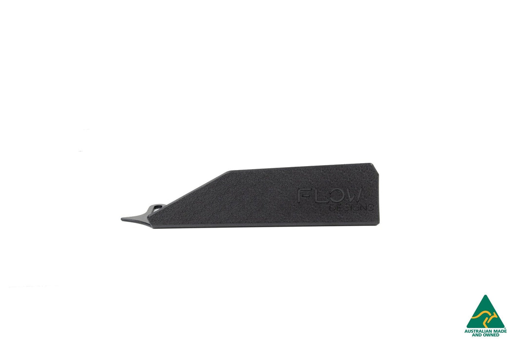 GT Mustang S550 FN Side Skirt Splitter Winglets (Pair)-Flow Designs