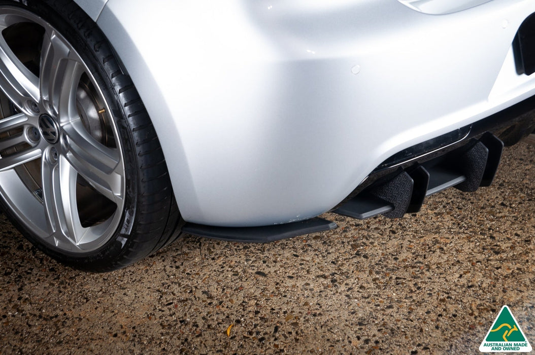 MK6 Golf R Rear Spats V3 (Pair)(Clearance-old design-no finish selection)-Flow Designs