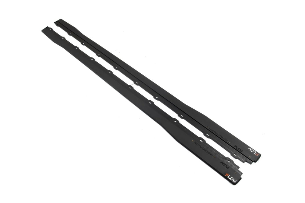 GT Mustang S550 FN Side Skirt Splitters (Pair)-Flow Designs