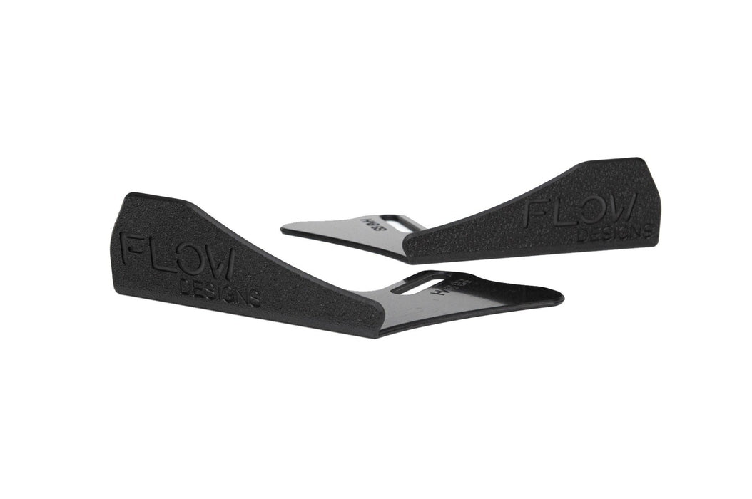 S3 8V Pre-Facelift Sportback Front Lip Splitter Winglets (Pair)-Flow Designs