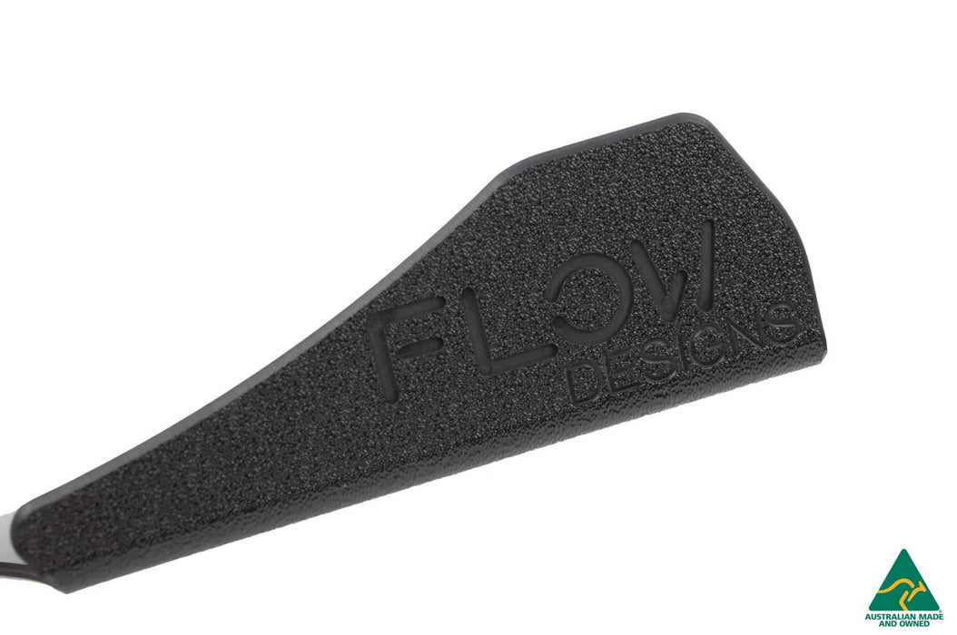 S3 8V Sedan Pre-Facelift Front Lip Splitter Winglets (Pair)-Flow Designs
